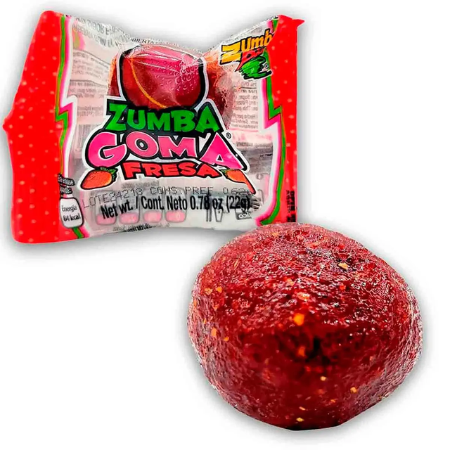 Zumba goma fresa 