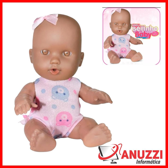 2690 - Boneca Meu Bejinho Baby 18Cm