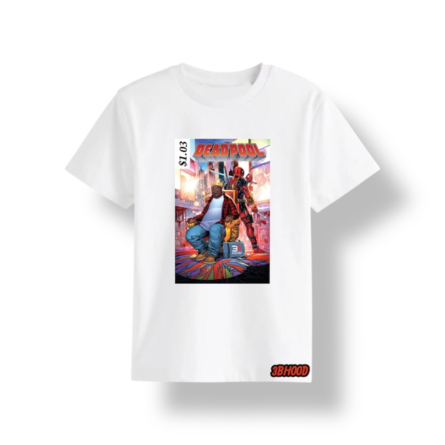 BIGGIE AND DEADPOOL TEE