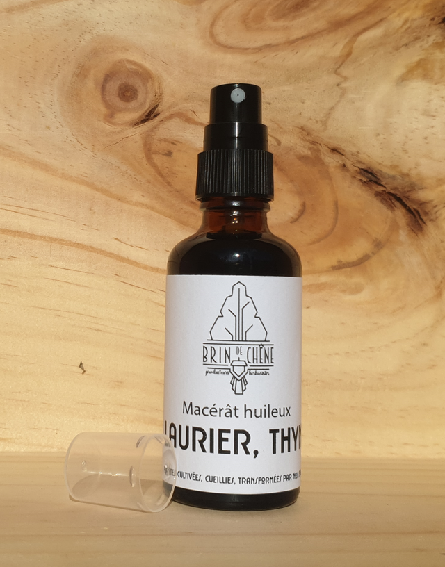 Macérat huileux de Laurier et Thym