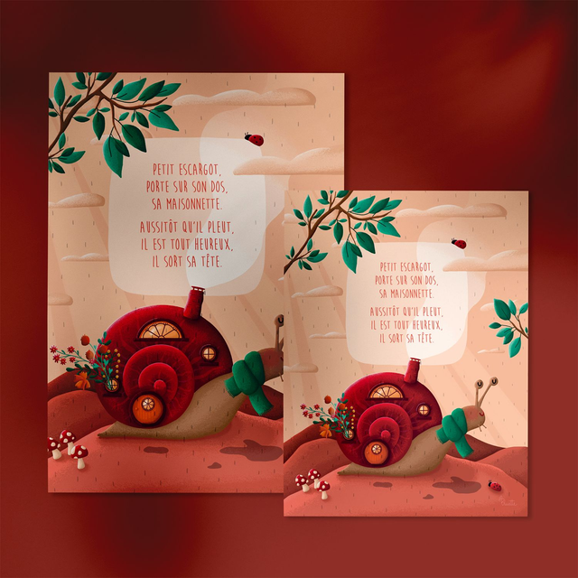 Comptine - Petit Escargot