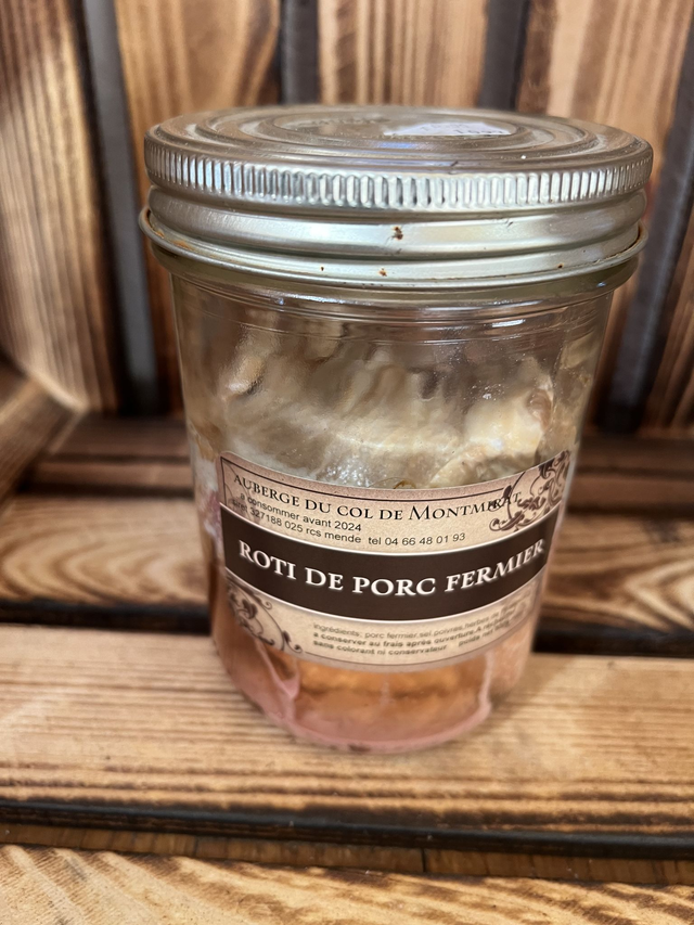 Rôti de porc fermier