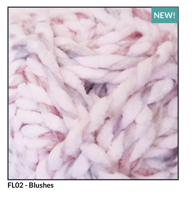 James C Brett Flusky FL02 Blushes