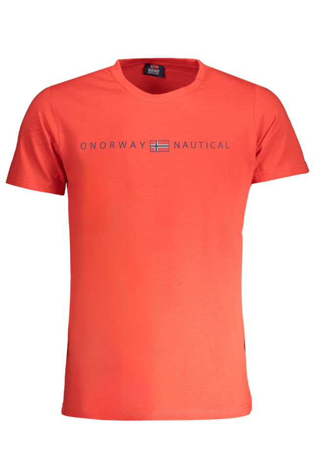 NORWAY 1963 T-SHIRT MANICHE CORTE UOMO ROSSO