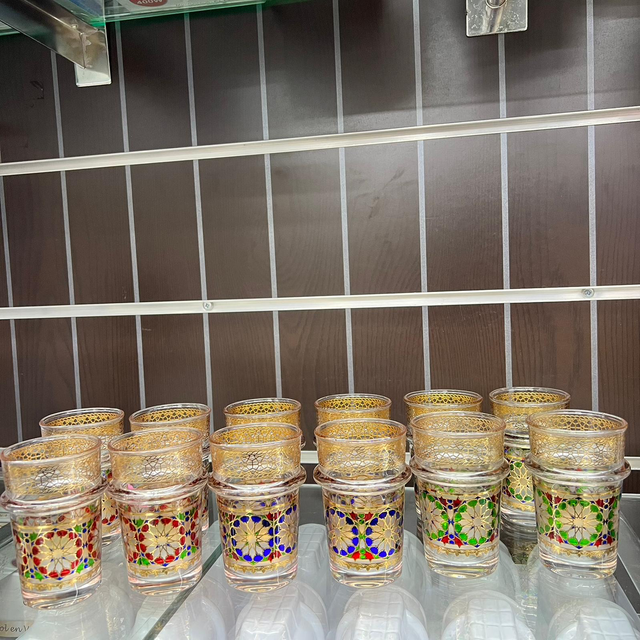 Verre à thé par 12 Zelij 