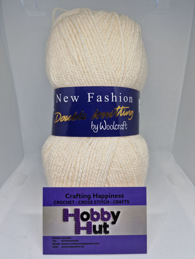 New Fashion - Double Knit Yarn - Cream - 100g