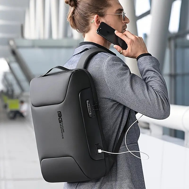 Men's Anti-Theft Laptop Backpack