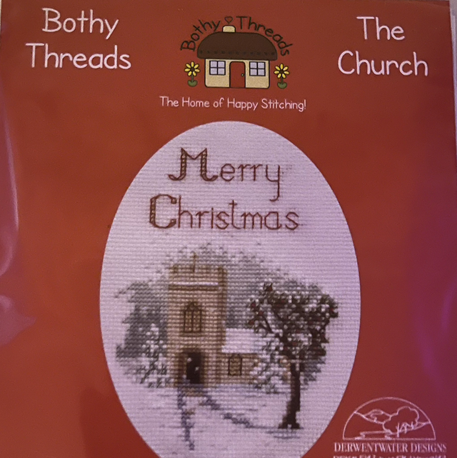 The Church Christmas Card by Bothy Threads
