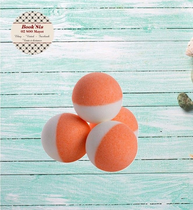 Bombe de bain 125 gr " Mandarine "