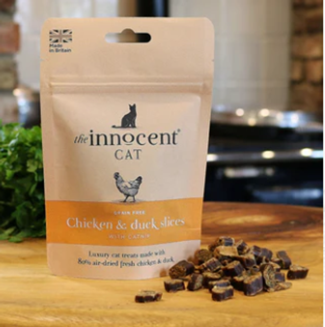 THE INNOCENT CAT CHICKEN & DUCK SLICES