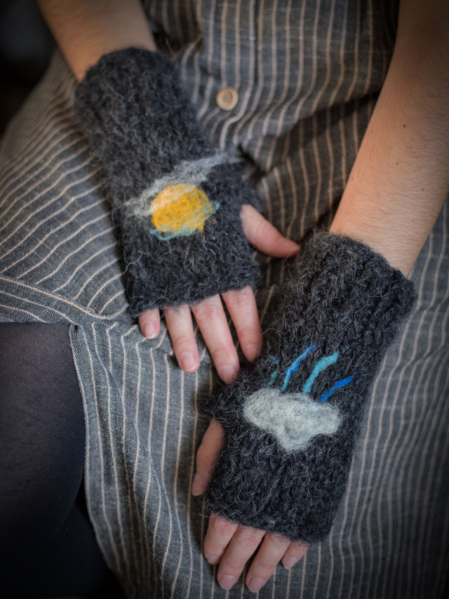 Mitaines Tatouées - La pluie et le beau temps