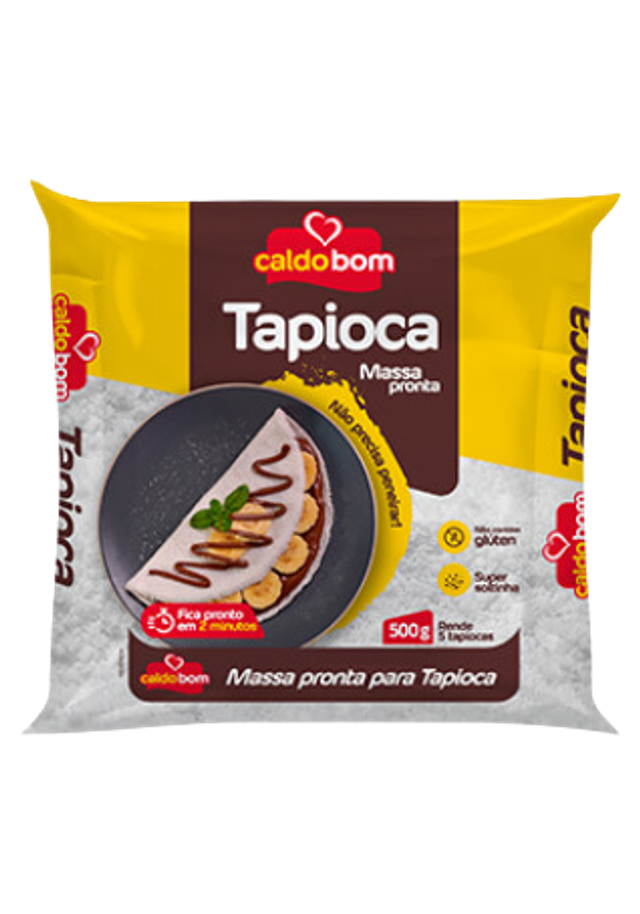Tapioca hidratada 500 gr- Caldo Bom