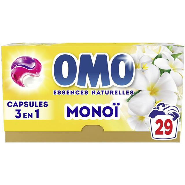 Omo Lessive capsules 3 en 1