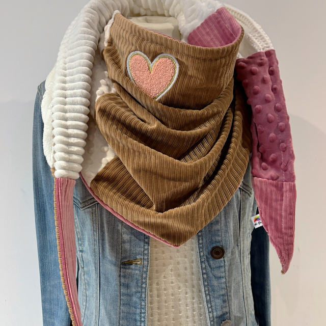 Maxi Chèche Enfant Double Patchwork K01