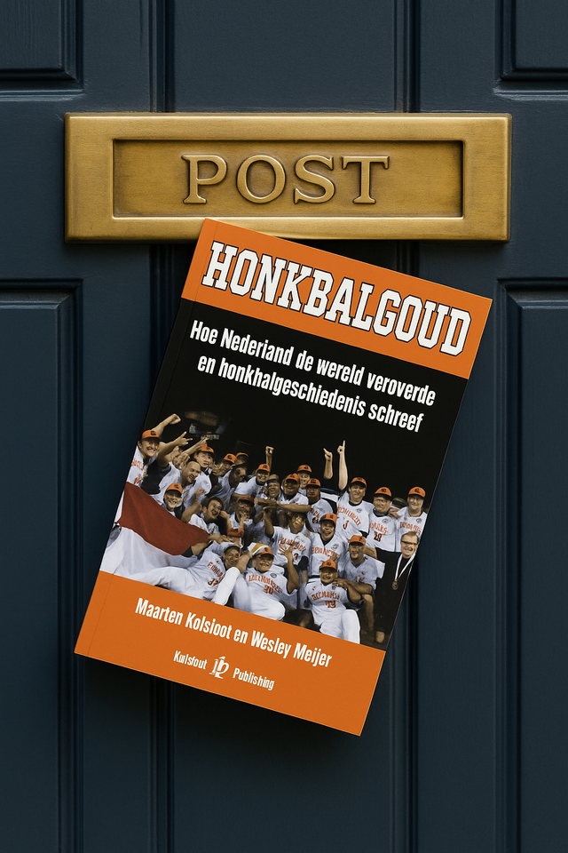 Honkbalgoud+verzending!