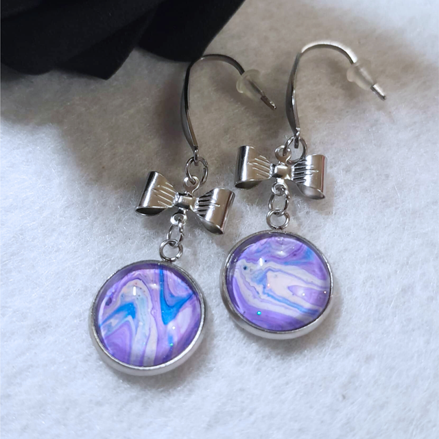 SWEET BOW - Boucles d'oreilles - Métal argenté 