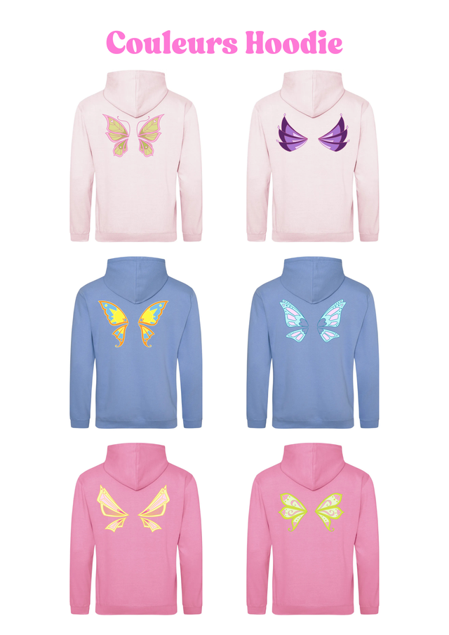 PRECOMMANDE - WINX ENCHANTIX - HOODIE BRODERIE