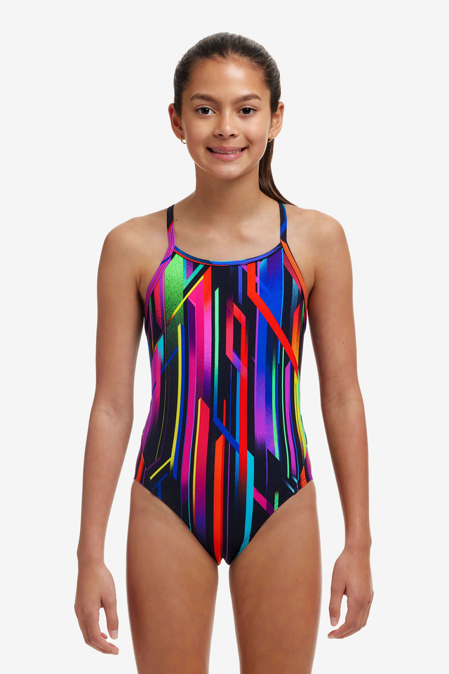 GIRL'S FUNKITA BABY BEAMER DIAMOND BACK ONE PIECE