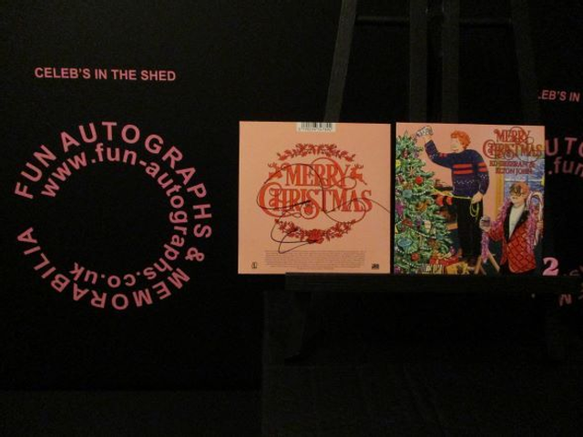 Ed Sheeran - 'Merry Christmas' Authentic Autographed Single Cover (2)