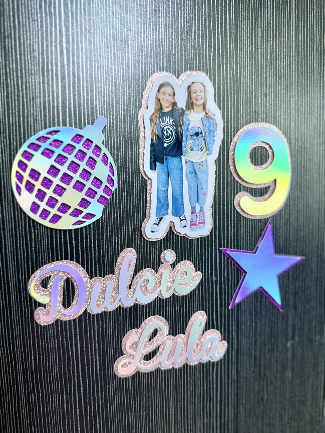 Personalised Photo Cake toppers