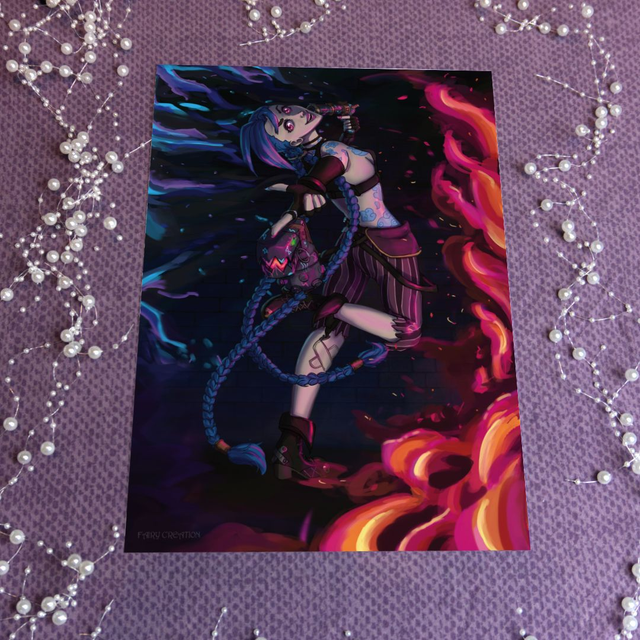 Print Jinx (Postcard, A5, A4)