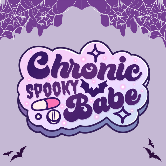 Chronic Spooky Babe | Keyring, Pin or Phone Grip | 152