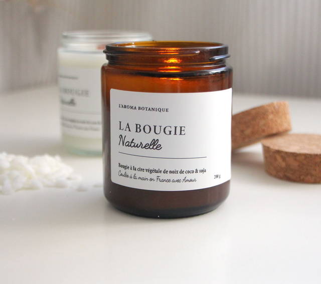 Bougie Signature &quot;Naturelle&quot;