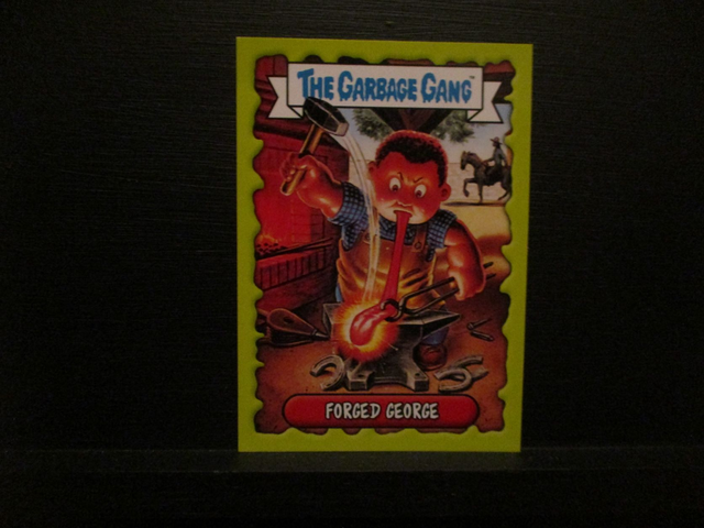 Forged George - (Topps) The Garbage Gang Original Trading Card #1