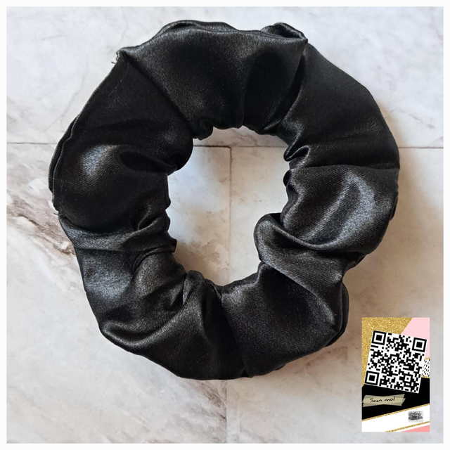 Chouchou, scrunchie en satin