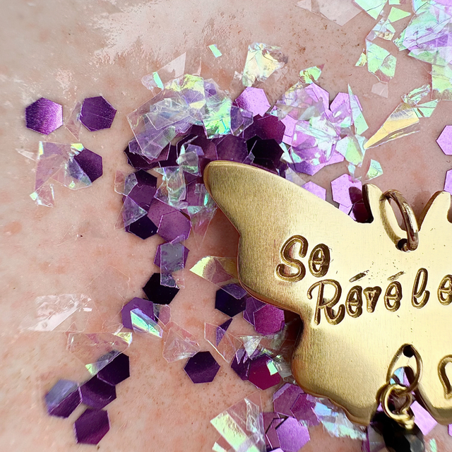 Médaille papillon "Se révéler"