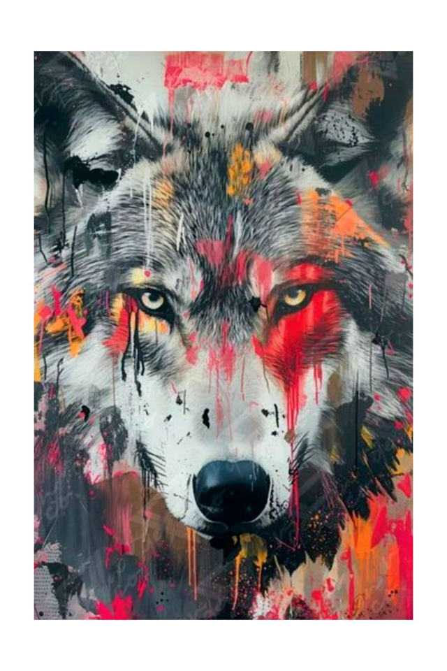Wolves Animals Art Print