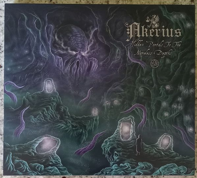 Akerius (Fr) : Hidden Portals To The Nameless Depths - Dungeon synth / Black Metal 