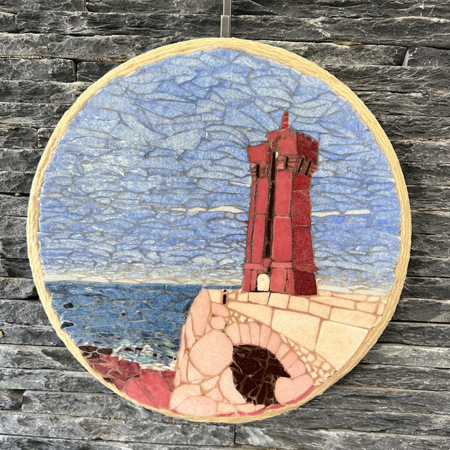 Mosaïque murale « Le phare de Mean Ruz »
