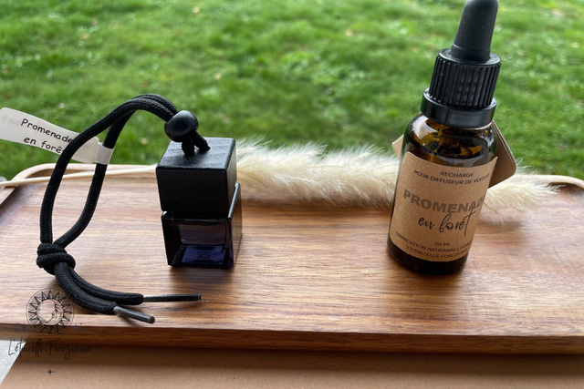 Pack diffuseur voiture + recharge - flacon pureté