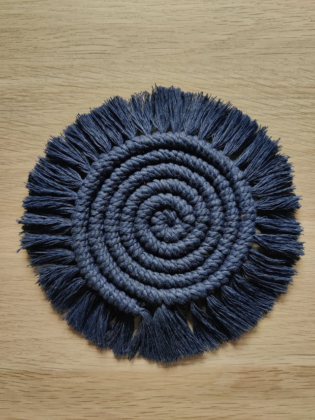 Sous-verre - Bleu foncé