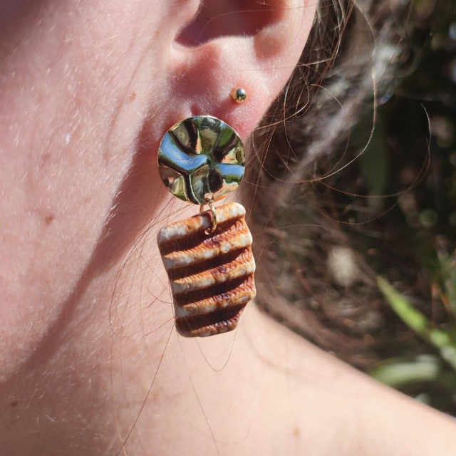 Boucles d&#039;oreilles Conchas II