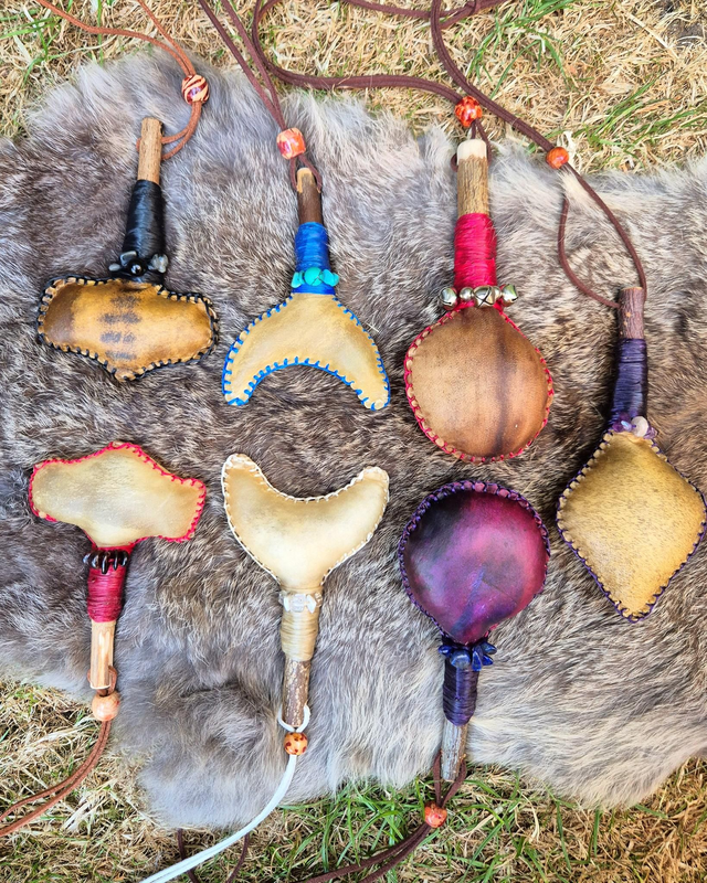 Bespoke Shamanic Rattle Necklace