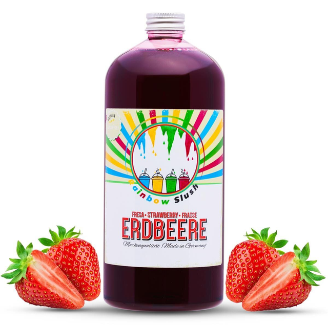 1L Slush Sirup Erdbeere für 6 Liter Slush-Eis