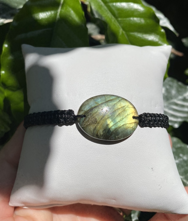 Bracelet Shamballa Labradorite 