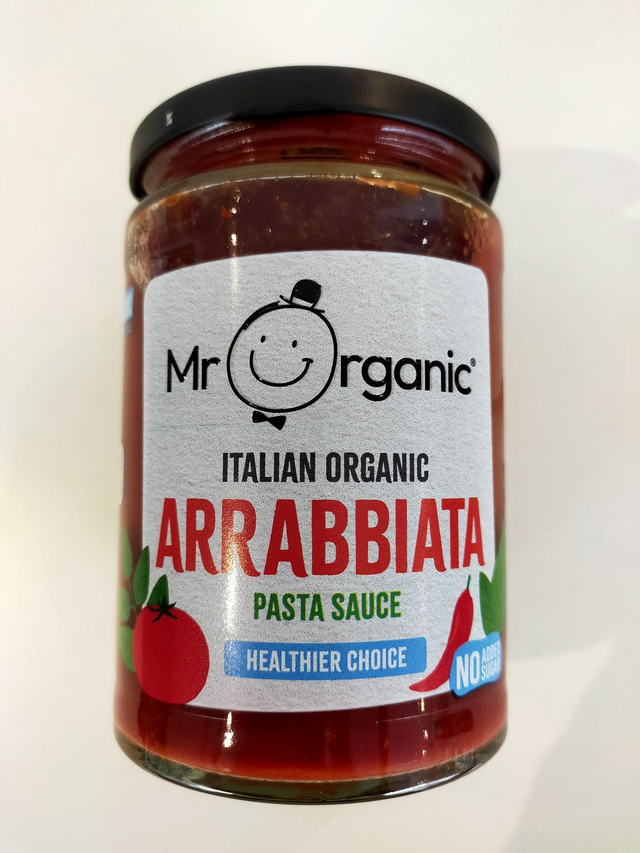 Organic Chilli Arrabbiata Pasta Sauce 350g (Mr Organic) 67435