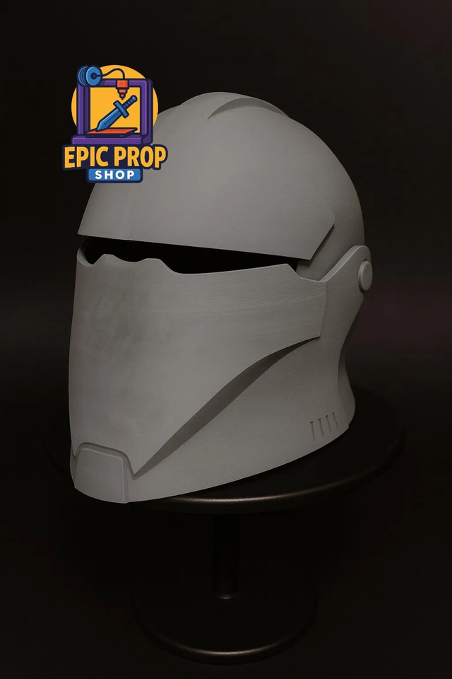 Star Wars 3D Printed Medieval Commander Wolffe Helmet - DIY Kit