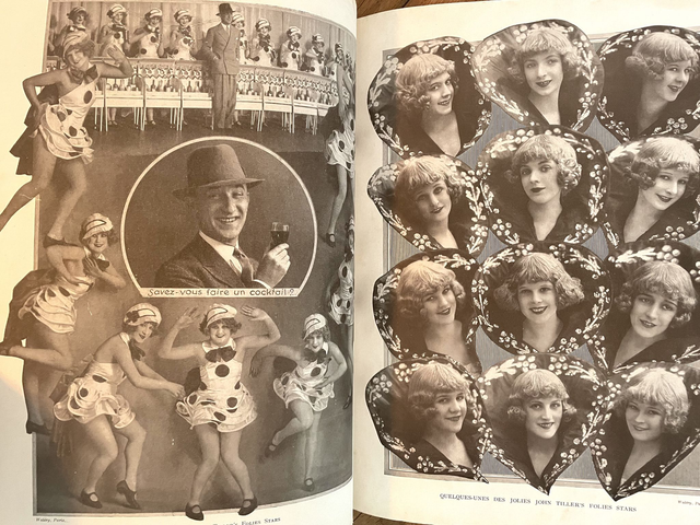 Revue Folies Bergère 1928. Paris. 'La Grande Folie'.