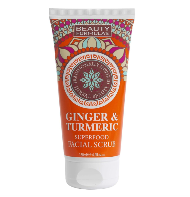 BEAUTY FORMULAS: GINGER &amp; TURMERIC FACIAL SCRUB 150ML