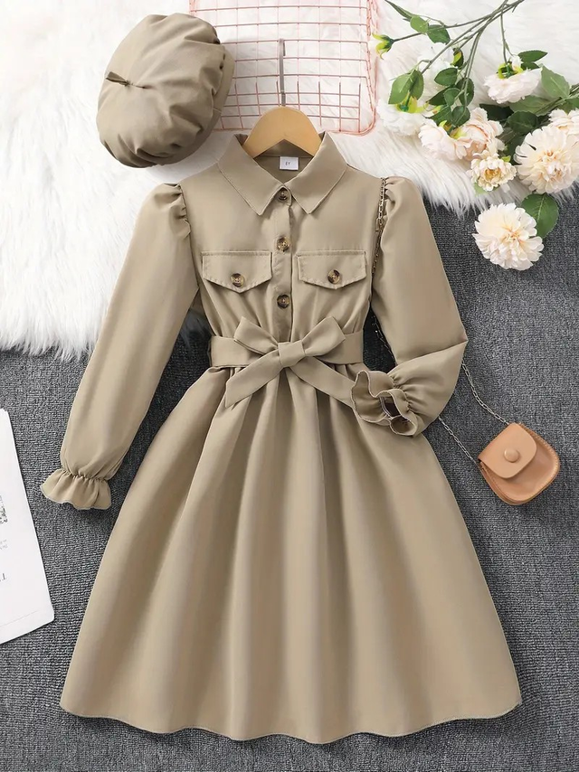 Girls Dress, Vintage-Inspired Girls' Dress