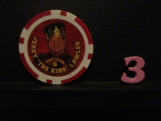 Jerry "The King" Lawler - Chip Power 6 Original Wrestling Chipz (3)