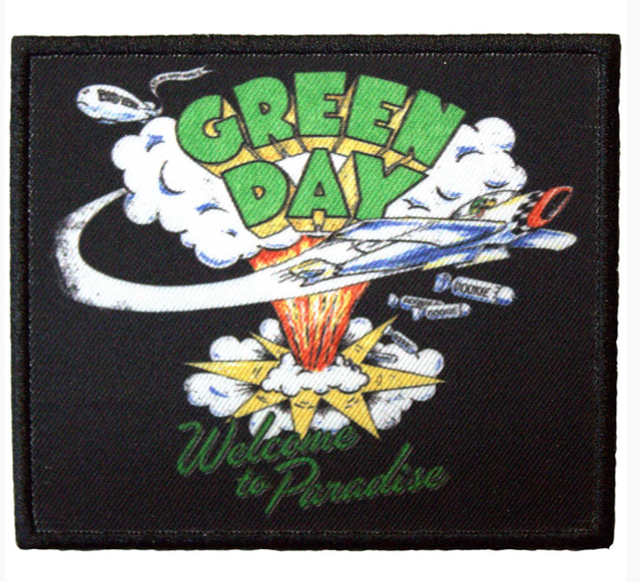 GREEN DAY STANDARD PATCH: WELCOME TO PARADISE