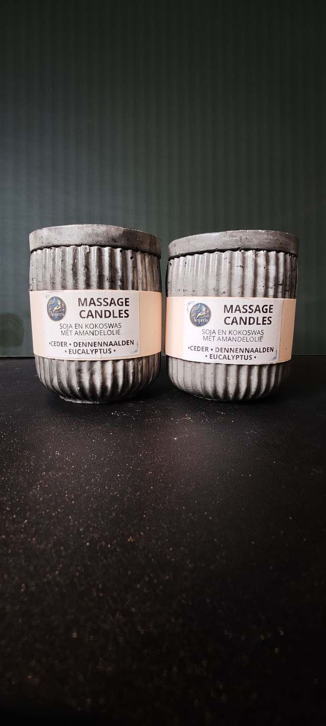 Massage Candle Cedar · Pine Needles · Eucalyptus 160g