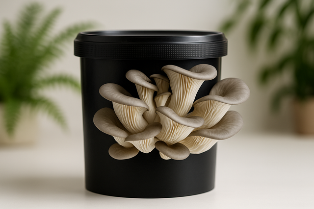 Blue Oyster Mushroom Growing Kit Bucket