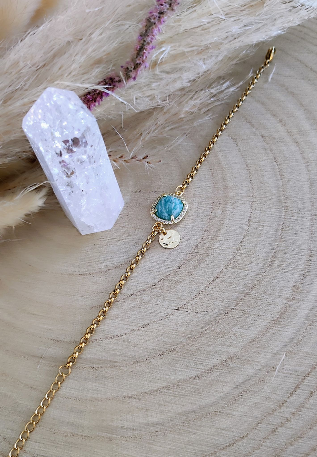 Bracelet "Éclat" Amazonite N°5