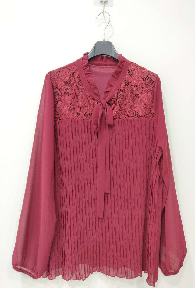 blouse bordeaux  sofia  